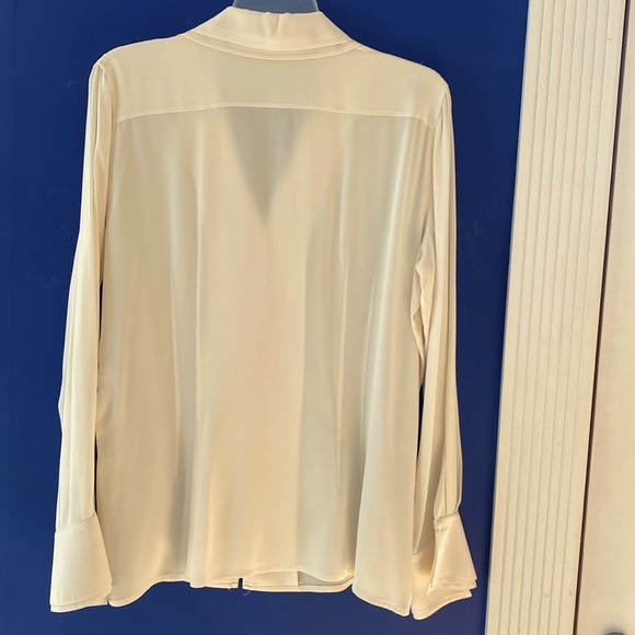 Brooks Brothers, size 12, silk, French cuffs; double placket, collar & cuffs EUC - Picture 3 of 8